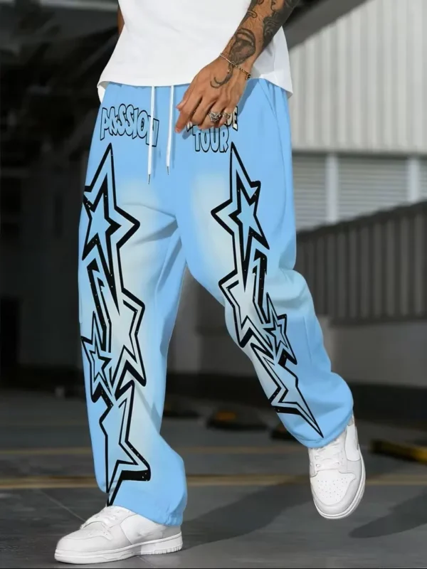 Pantalón holgado de hombre