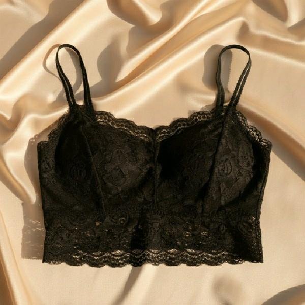 Tope sujetador de encaje