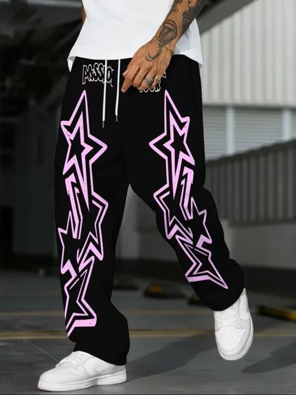 Pantalón holgado de hombre