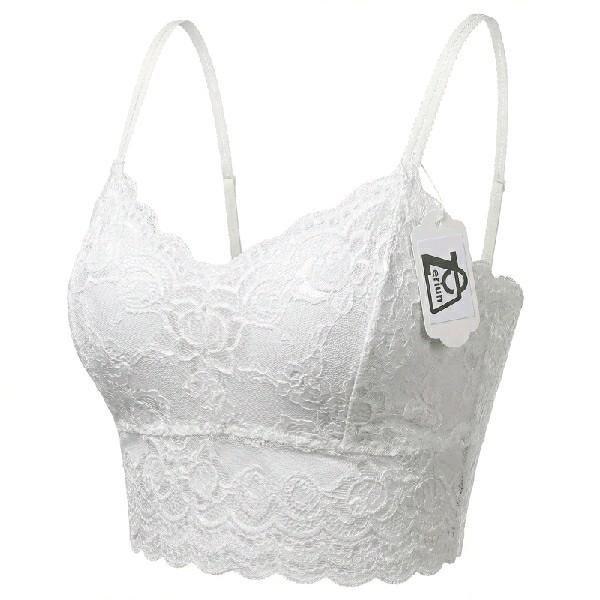 Tope sujetador de encaje