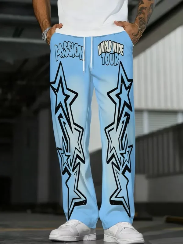 Pantalón holgado de hombre