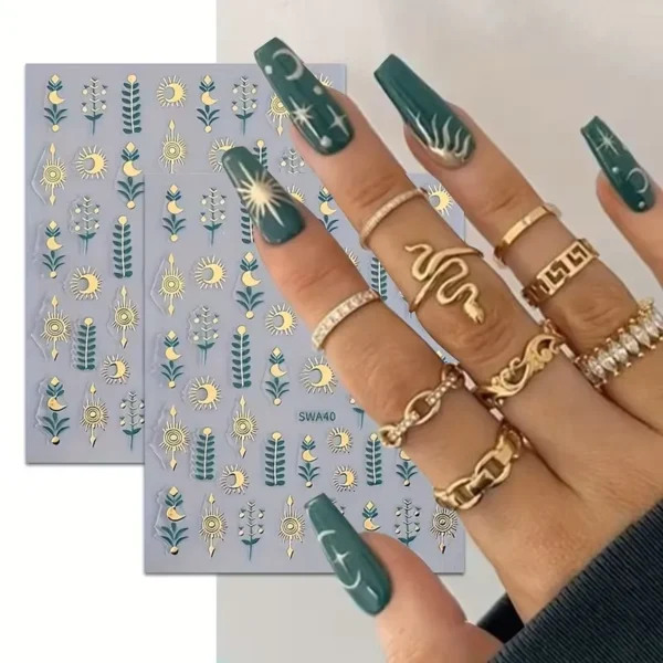 Conjunto de 2 piezas de pegatinas