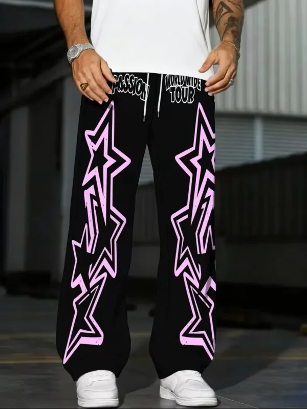 Pantalón holgado de hombre