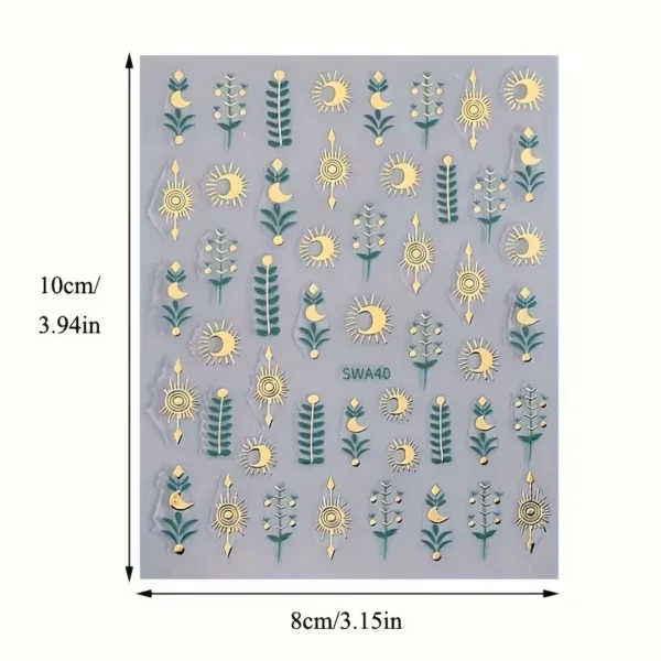 Conjunto de 2 piezas de pegatinas