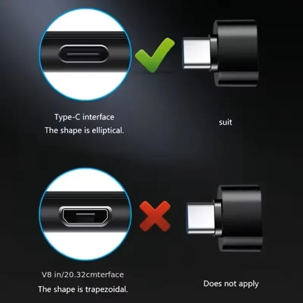Adaptador OTG tipo C